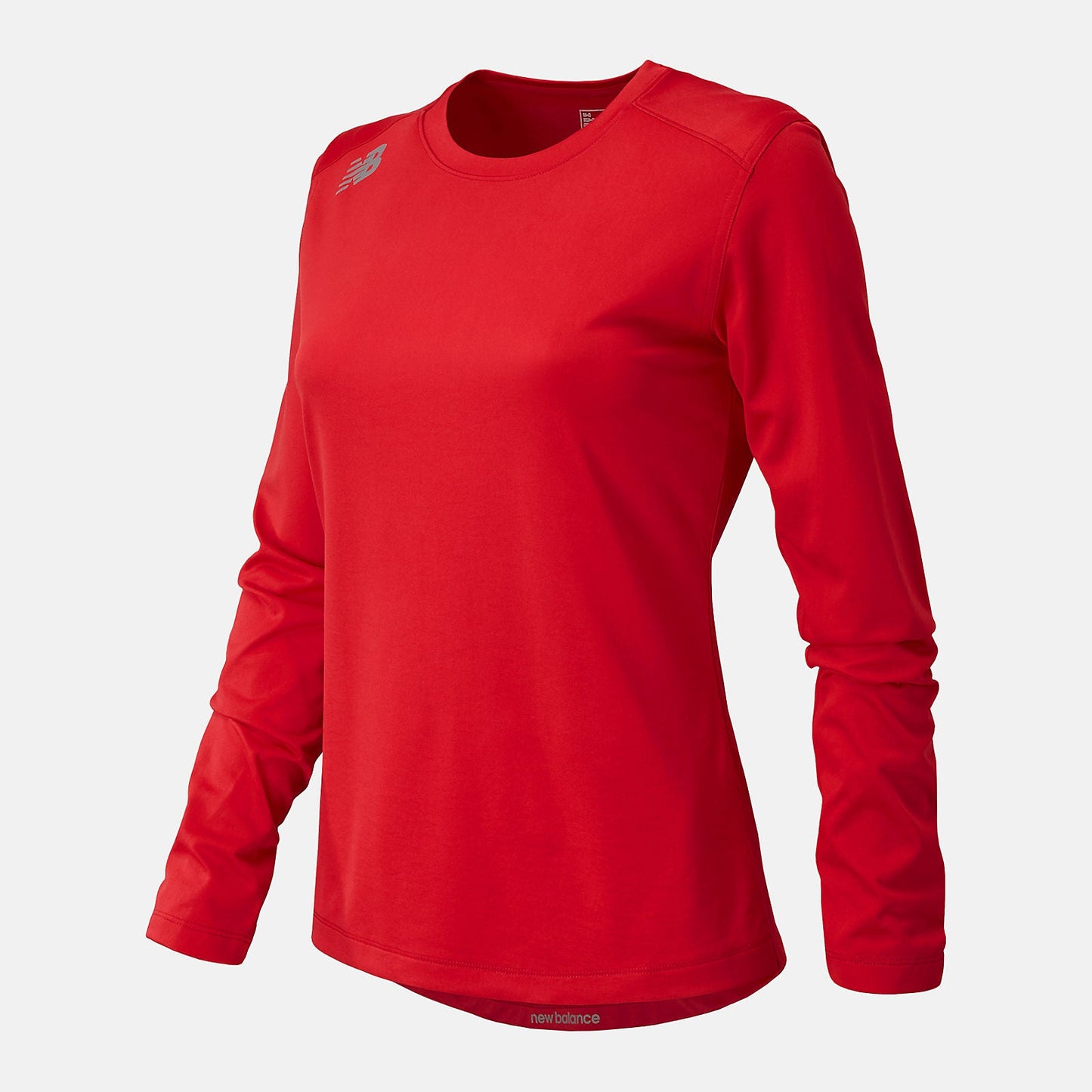 NB Long Sleeve Tech Tee | New Balance Clothing Team Red - Women