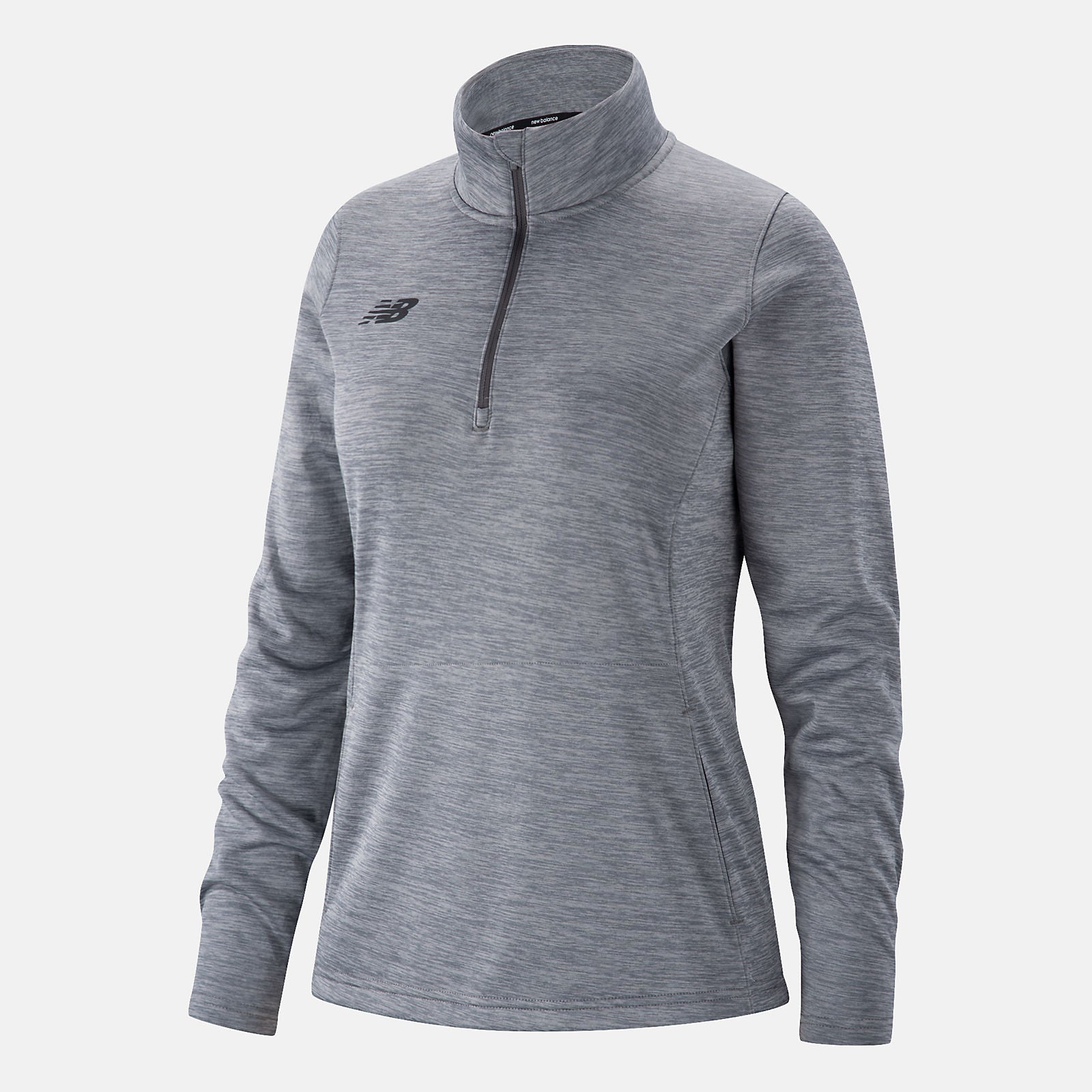 Women Thermal Half Zip | New Balance Clothing Med Heather Grey - Women