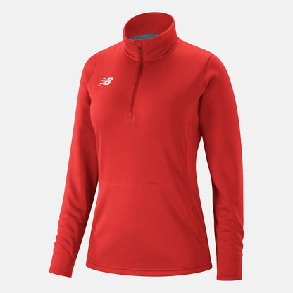 Women Thermal Half Zip | New Balance Clothing Team Red - Women