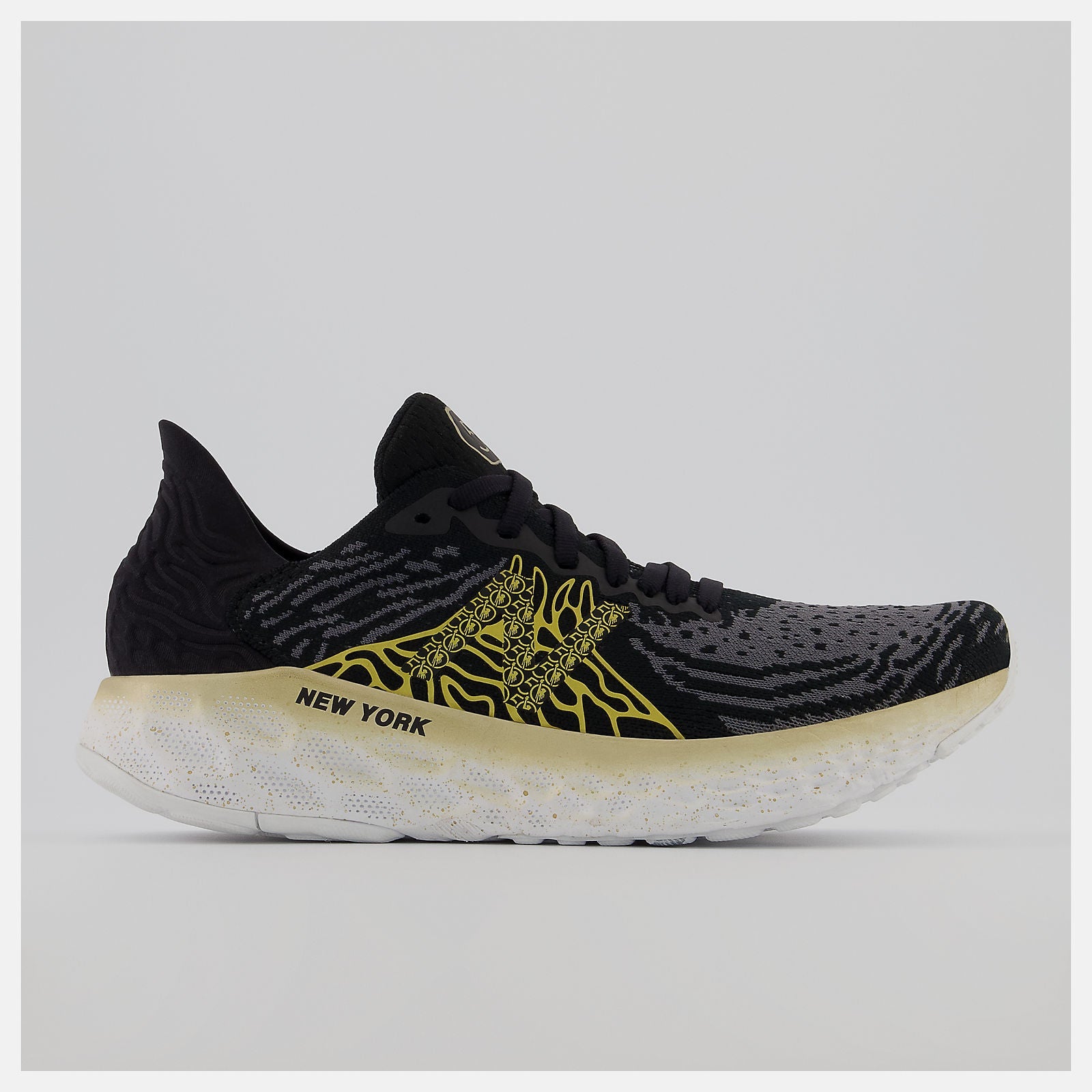 NYC Marathon Fresh Foam 1080v10 | New Balance Shoes Black/Gold Metallic - Women