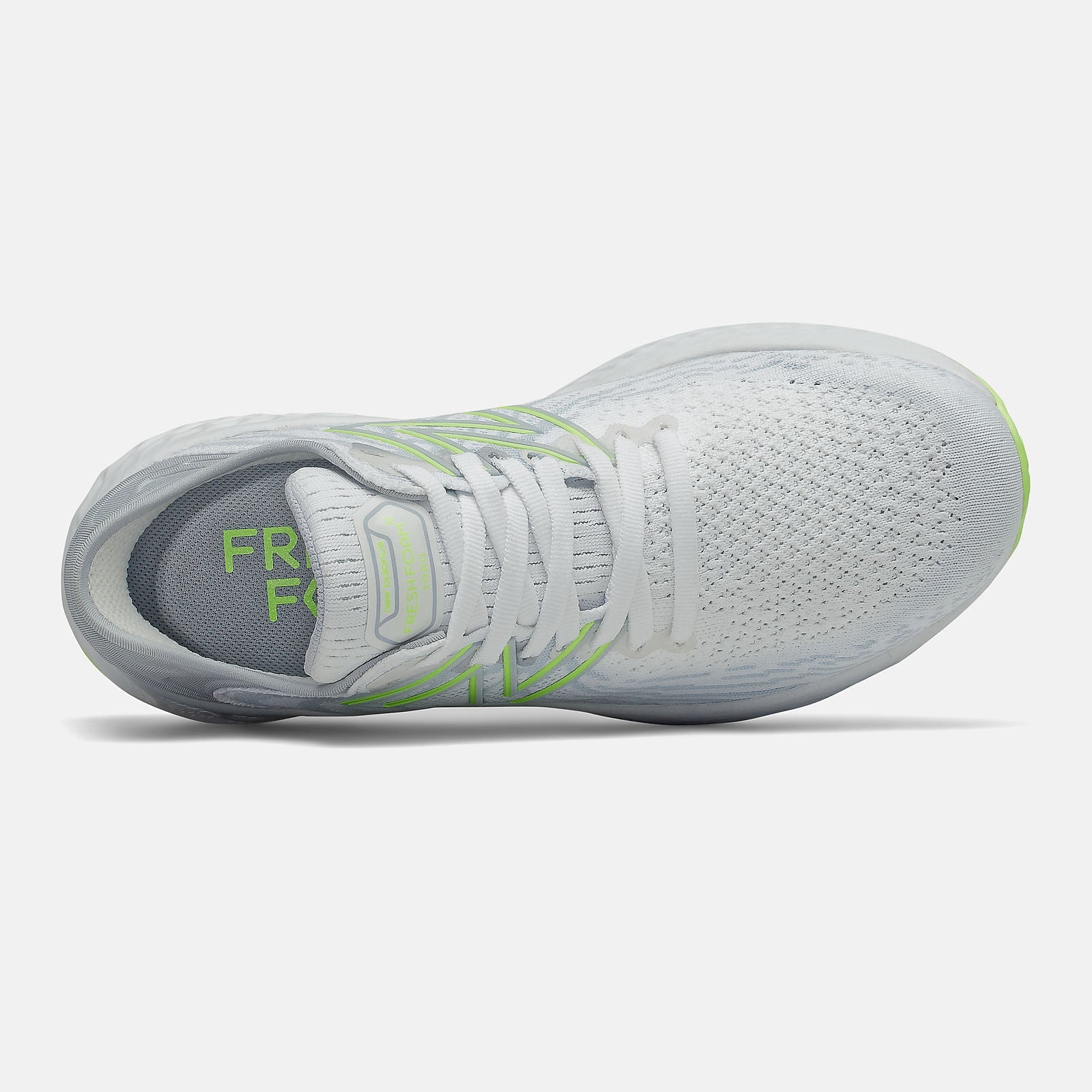 Fresh Foam 1080v11 | New Balance Shoes White/Bleached Lime Glo - Women