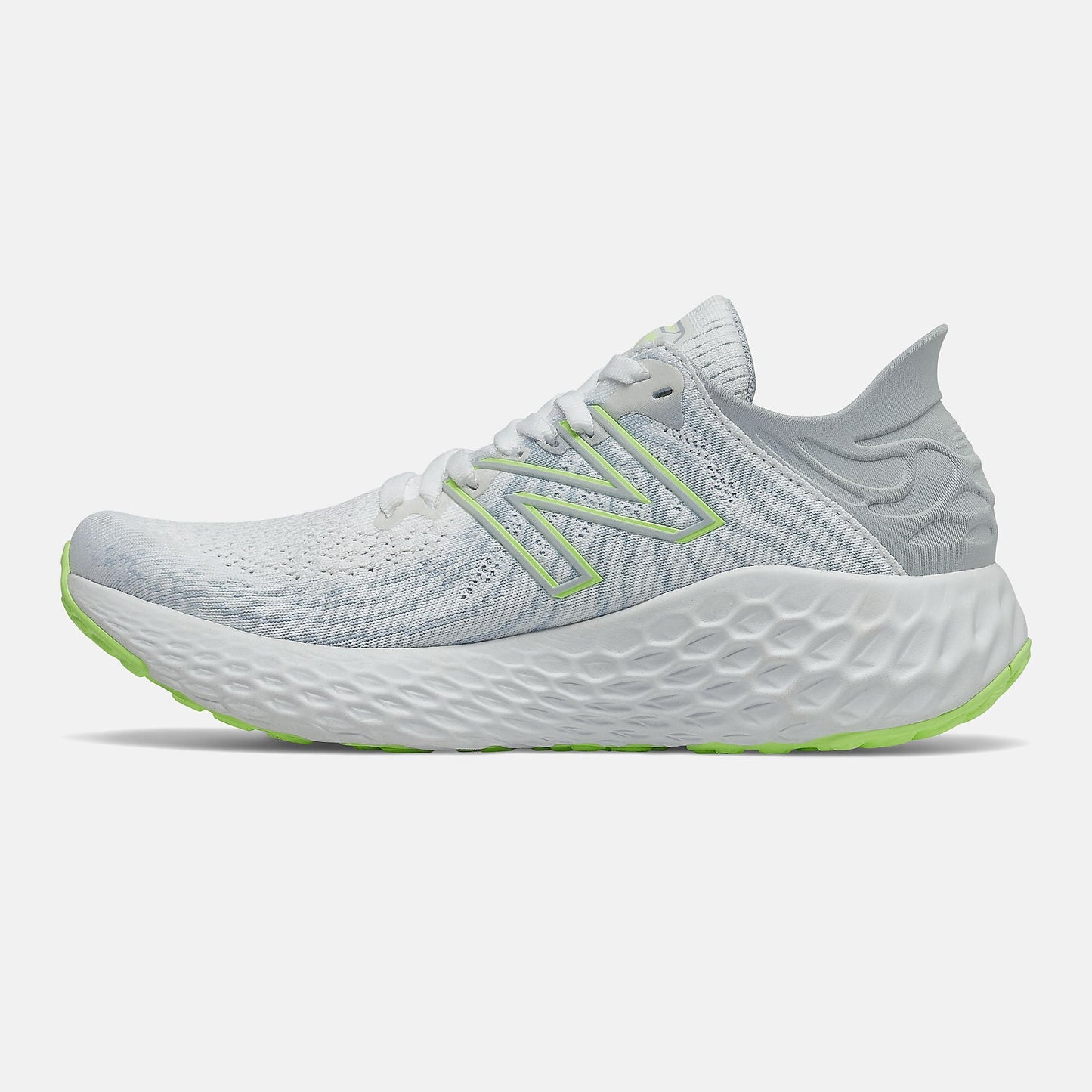 Fresh Foam 1080v11 | New Balance Shoes White/Bleached Lime Glo - Women