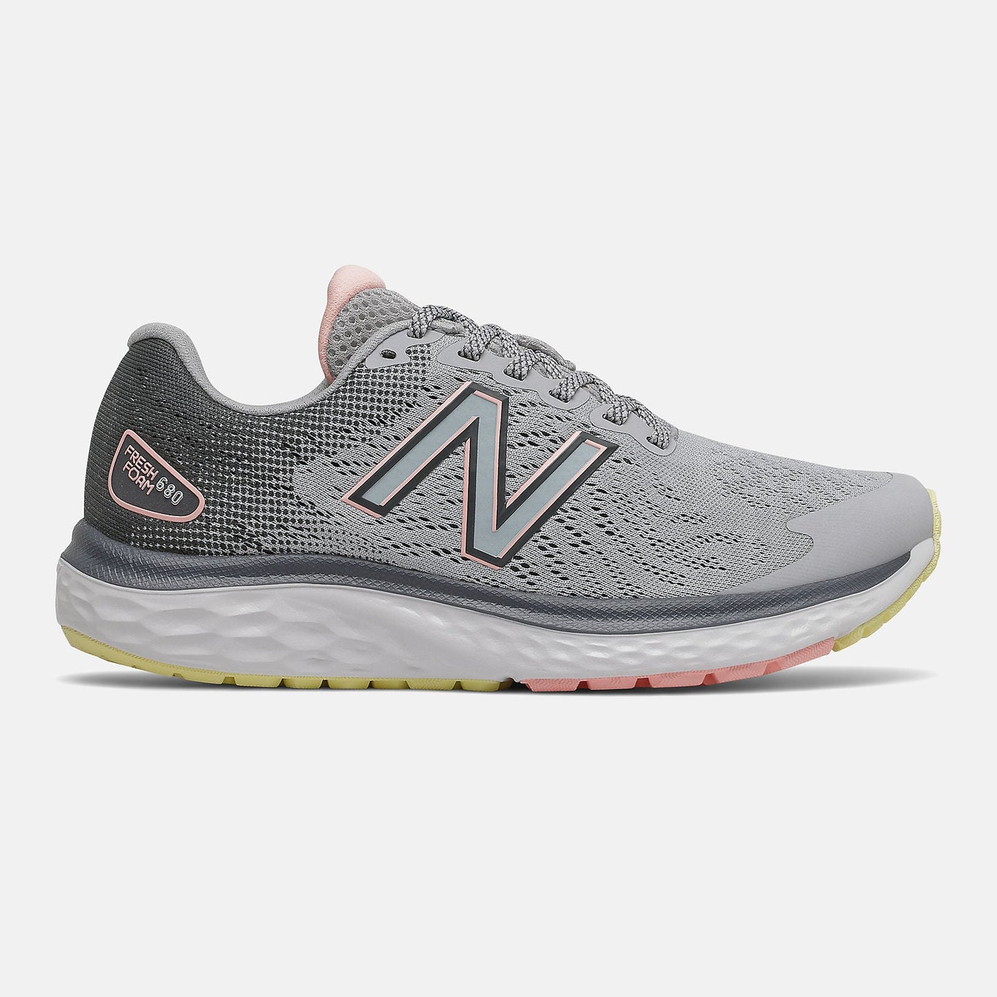 Fresh Foam 680v7 | New Balance Shoes Silver/Thunder - Women