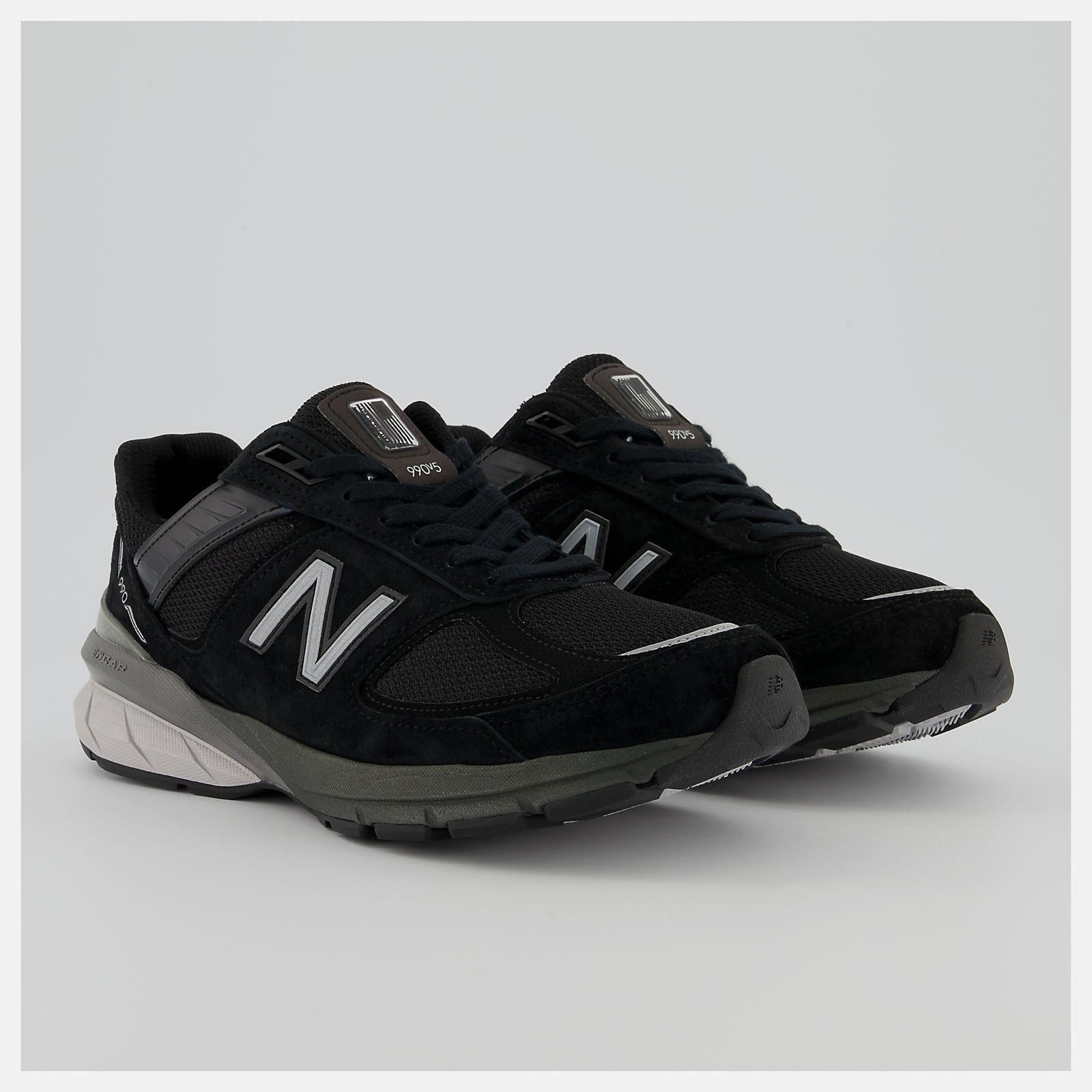 Made in US 990v5 | New Balance Shoes Black/Silver - Women