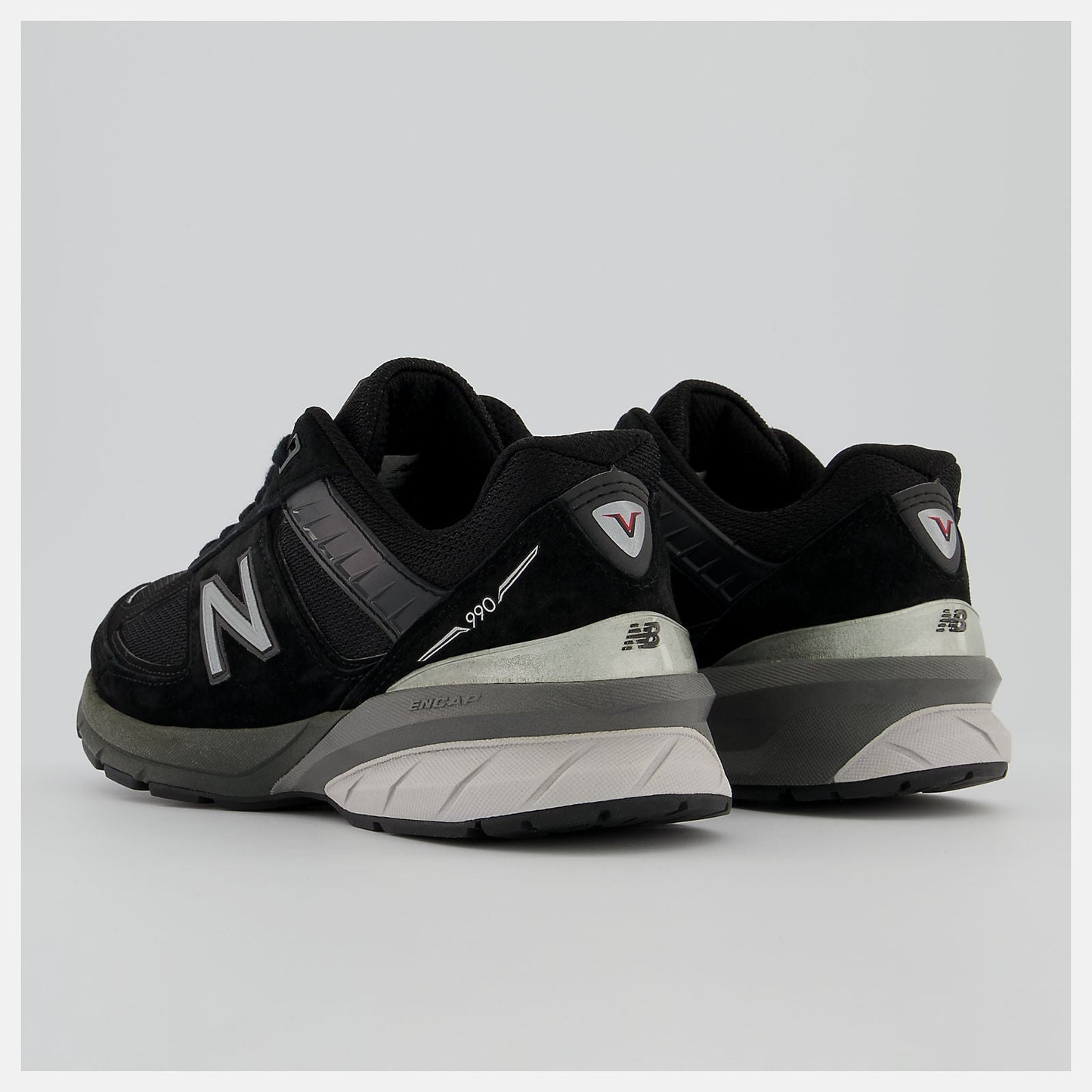 Made in US 990v5 | New Balance Shoes Black/Silver - Women