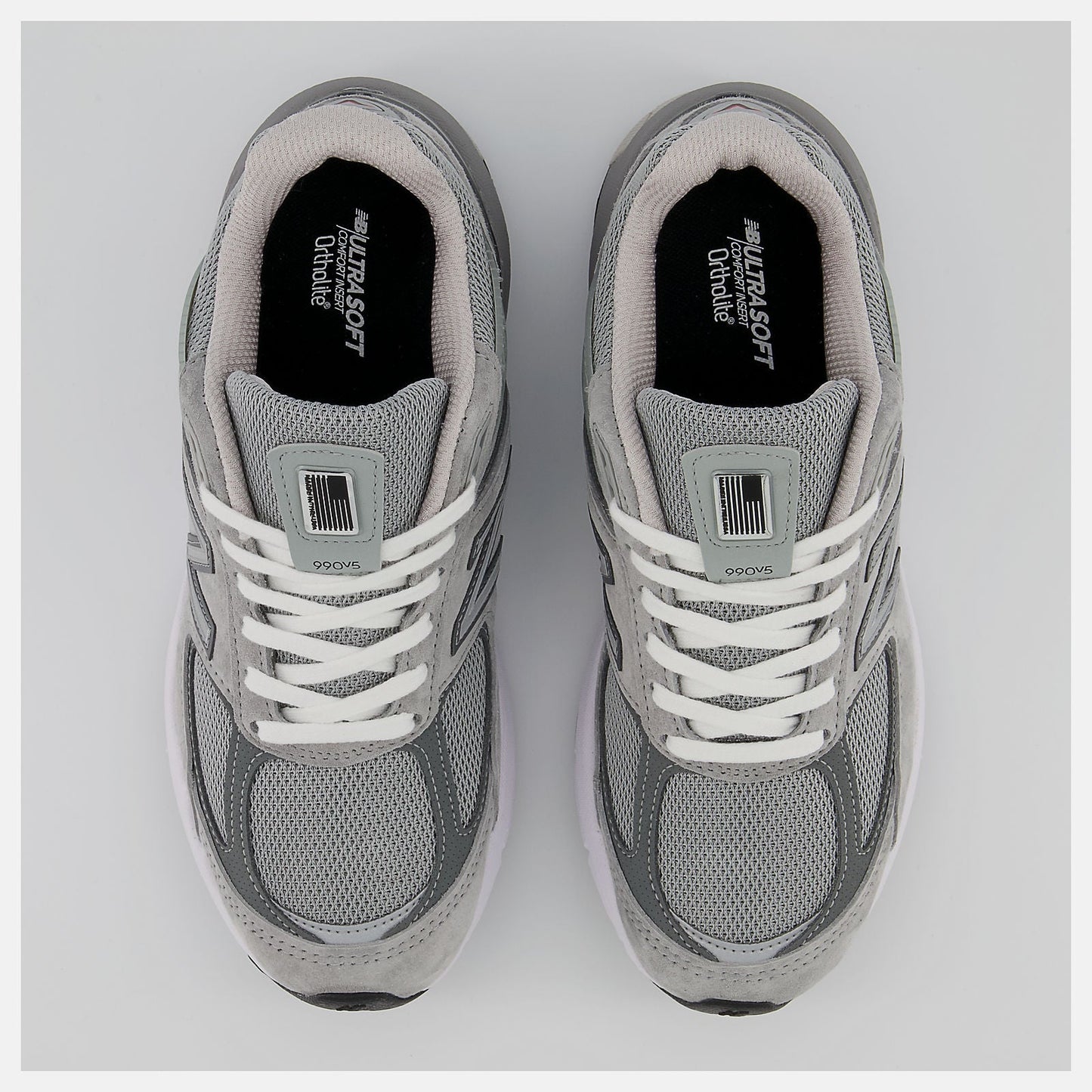 Made in US 990v5 | New Balance Shoes Grey/Castlerock - Women