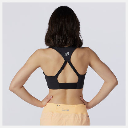 NB Power X Zip Front Bra | New Balance Clothing Black - Women
