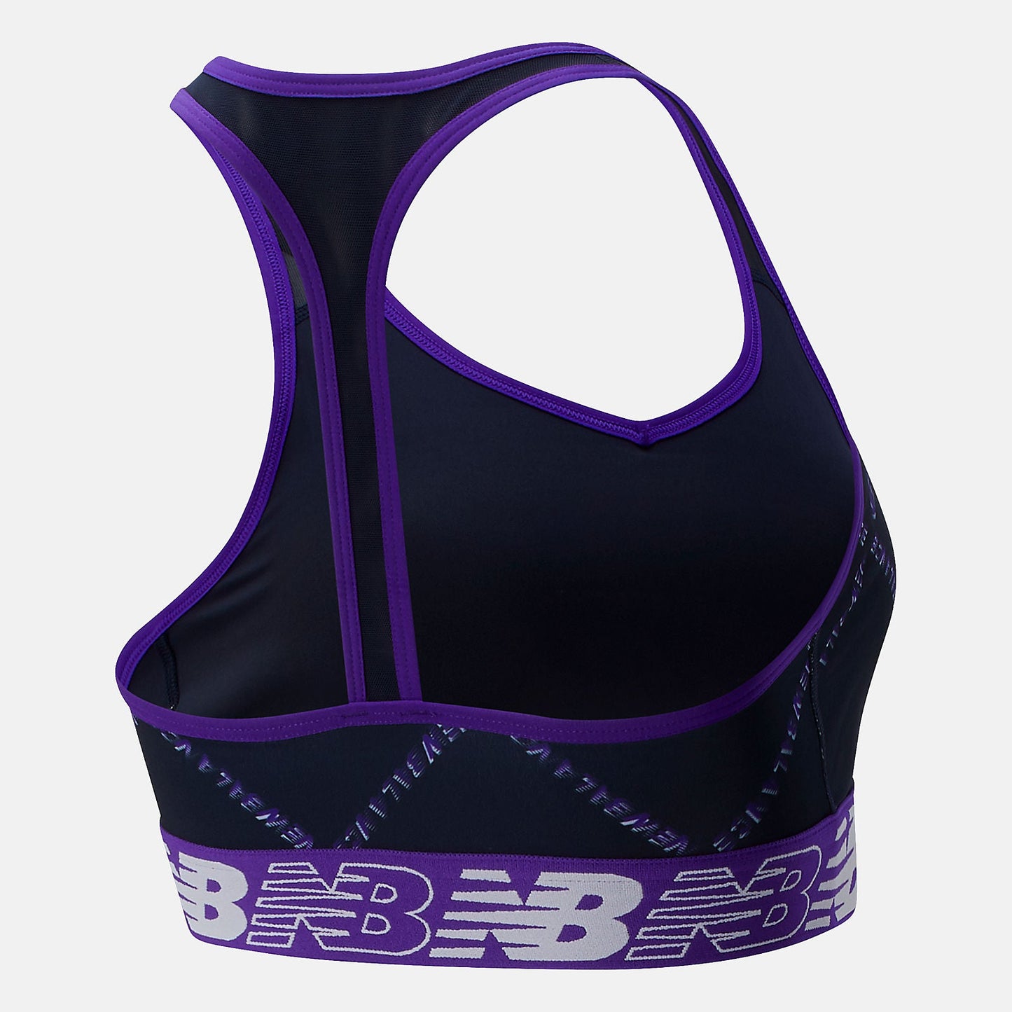 NB Pace Bra Printed 3.0 | New Balance Clothing Deep Violet - Women