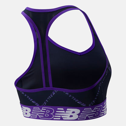 NB Pace Bra Printed 3.0 | New Balance Clothing Deep Violet - Women