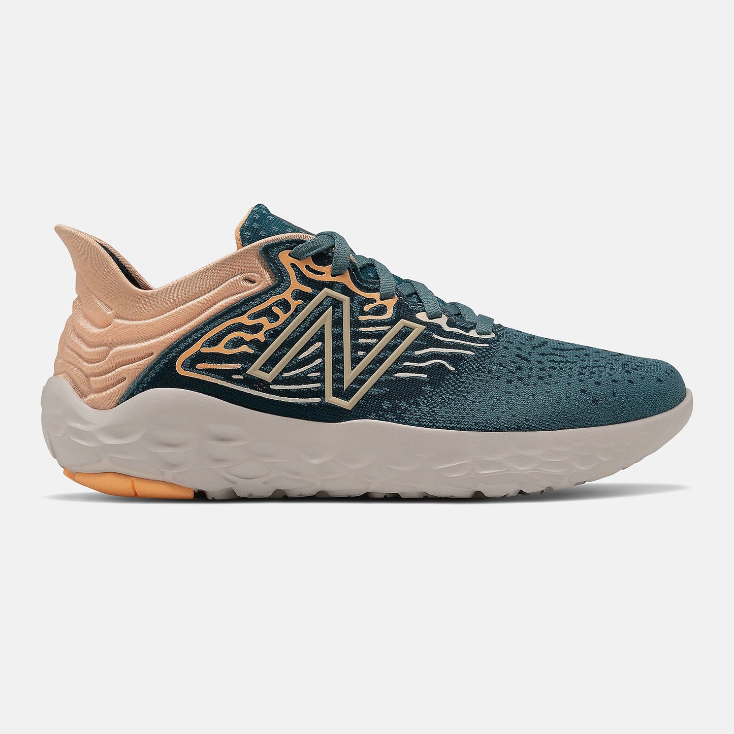 Fresh Foam Beacon v3 | New Balance Shoes Teal/Light Mango - Women
