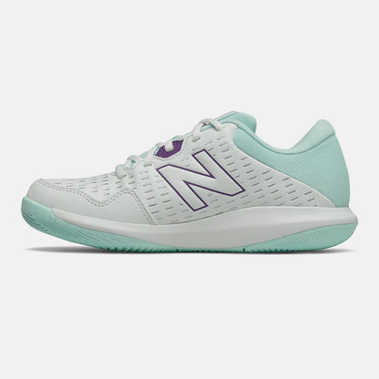696v4 | New Balance Shoes White/White Mint - Women