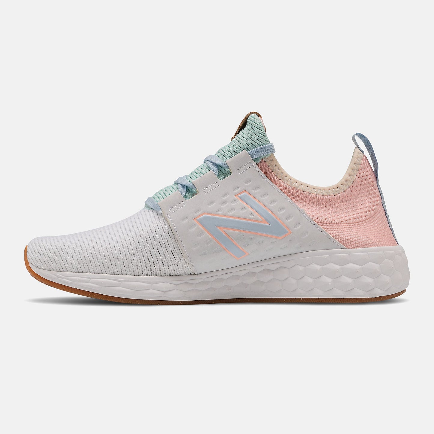 Fresh Foam Cruzv1 Reissue | New Balance Shoes White/Cloud Pink - Women