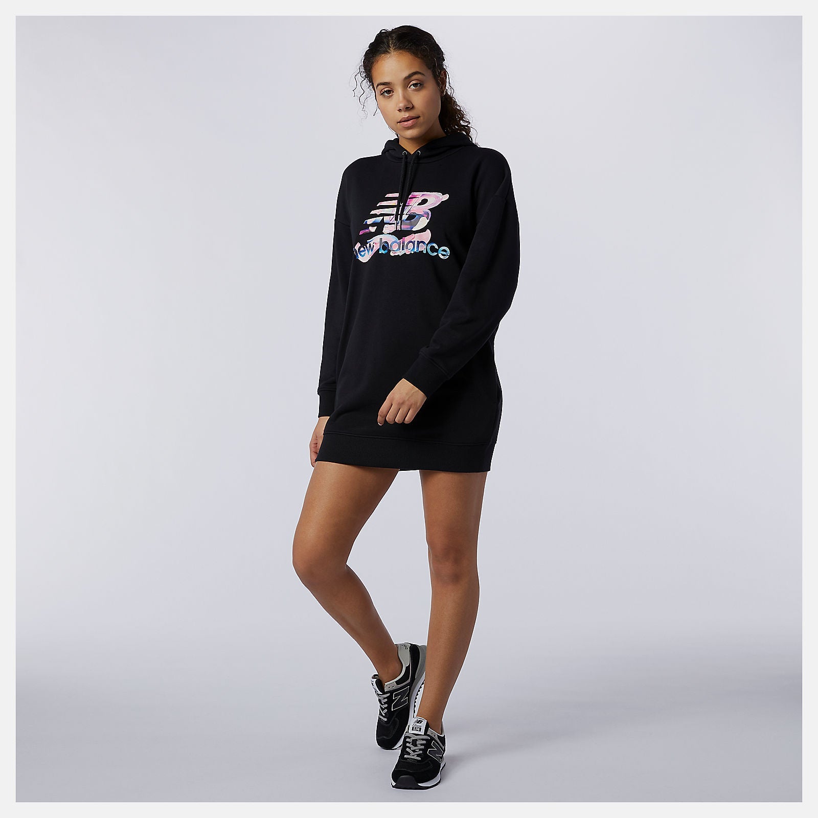 NB Athletics Erin Loree Hoodie Dress | New Balance Clothing Black - Women