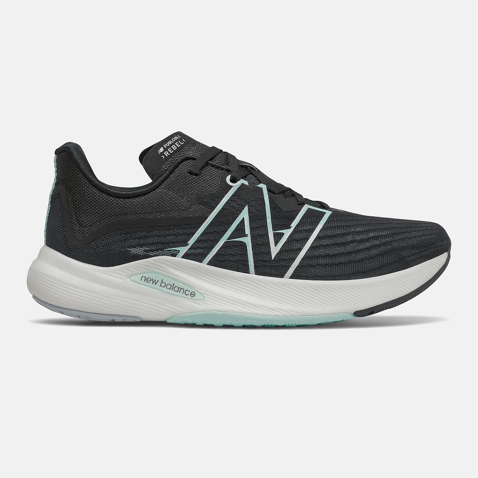 FuelCell Rebel v2 | New Balance Shoes Black/White Mint - Women