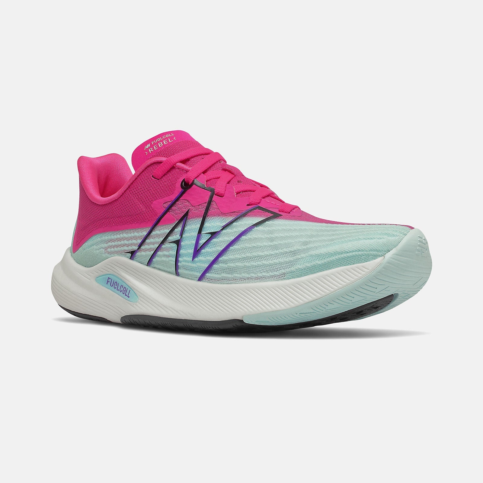 FuelCell Rebel v2 | New Balance Shoes Pale Blue/Pink Glo - Women