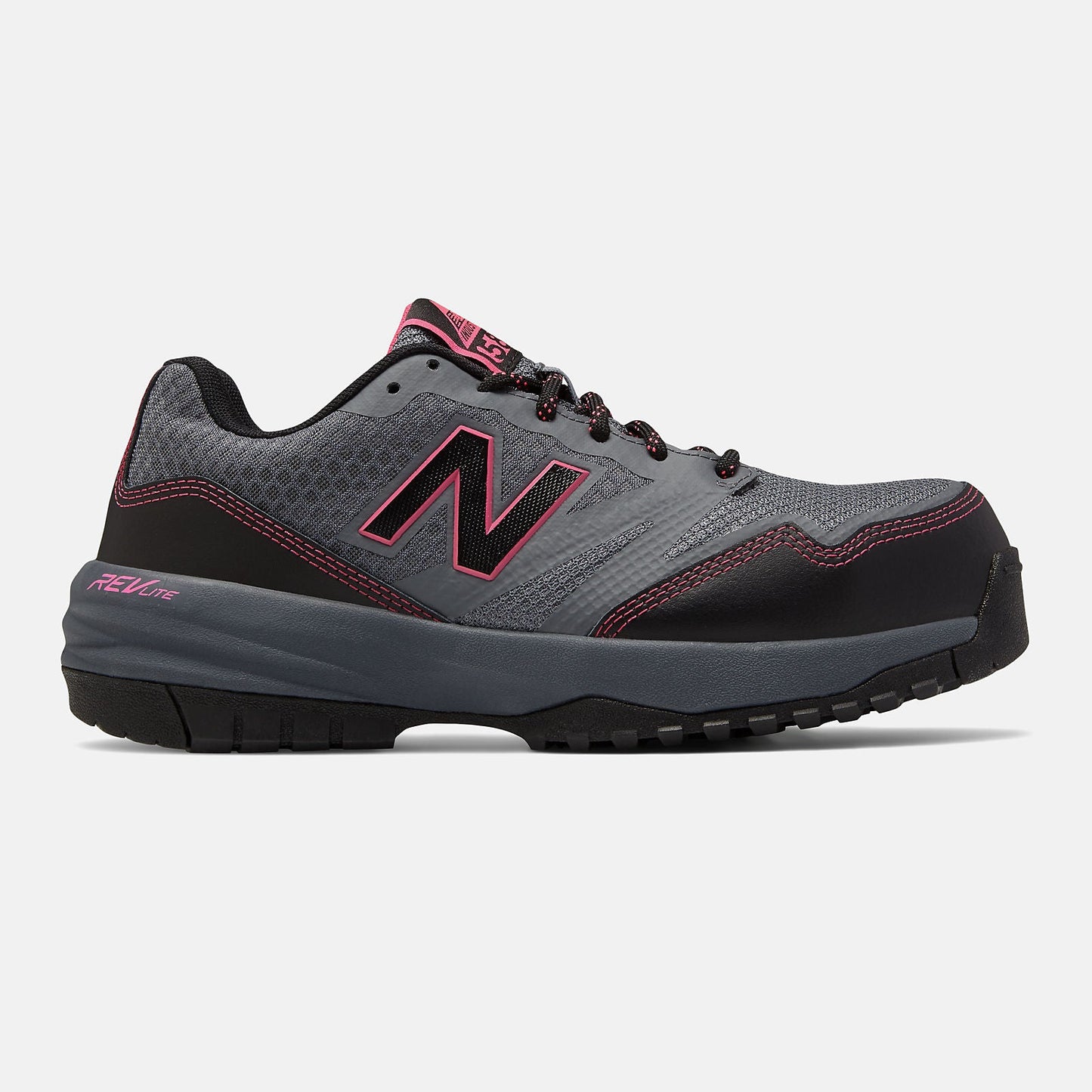 Composite Toe 589 | New Balance Shoes Grey/Pink - Women