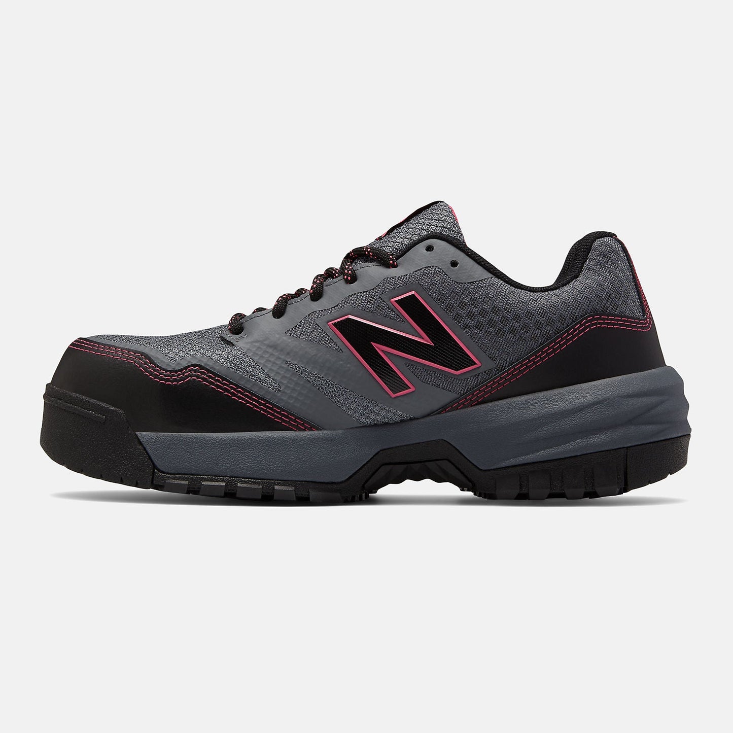 Composite Toe 589 | New Balance Shoes Grey/Pink - Women