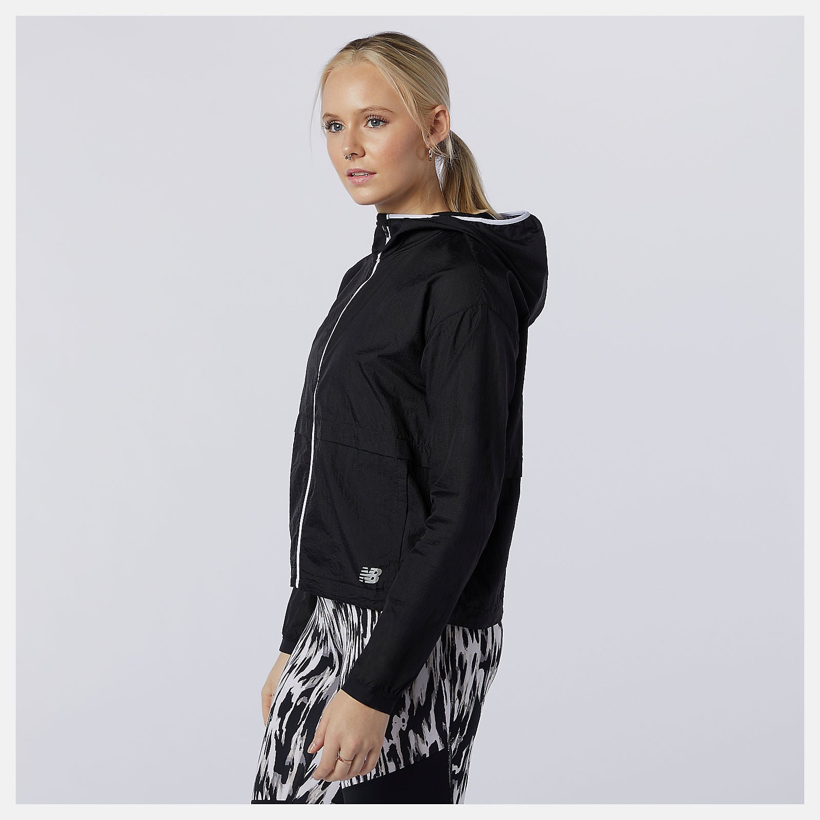 Impact Run Light Pack Jacket | New Balance Clothing Black - Women