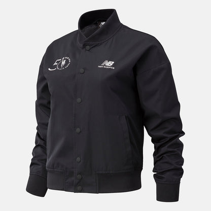 NYC Marathon Essentials Core Bomber Jacket | New Balance Clothing Black - Women