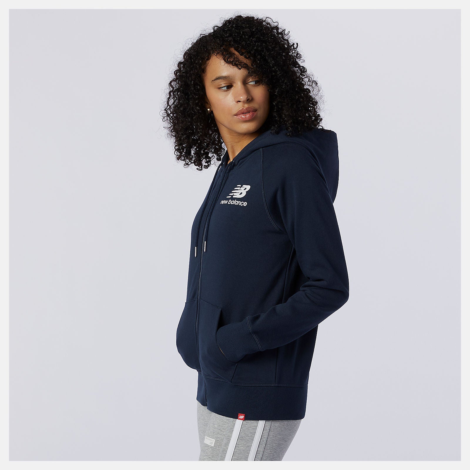 Essentials FZ Hoodie | New Balance Clothing Eclipse - Women