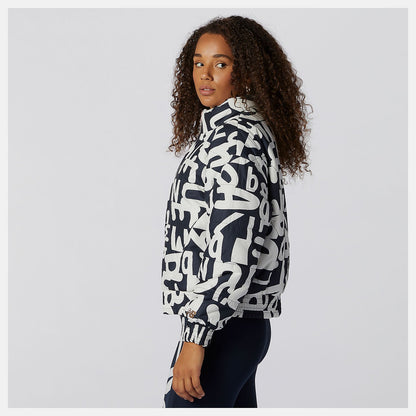 Determination Packable Printed Quilted Jacket | New Balance Clothing Eclipse - Women