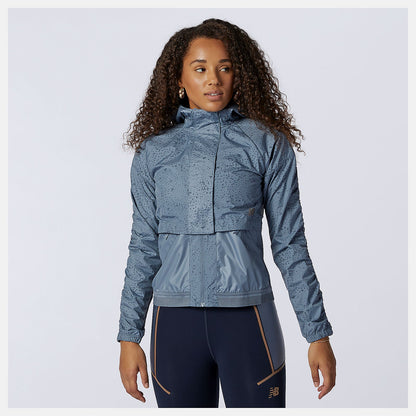 PMV 3-in-1 Portable Jacket | New Balance Clothing Ocean Grey - Women