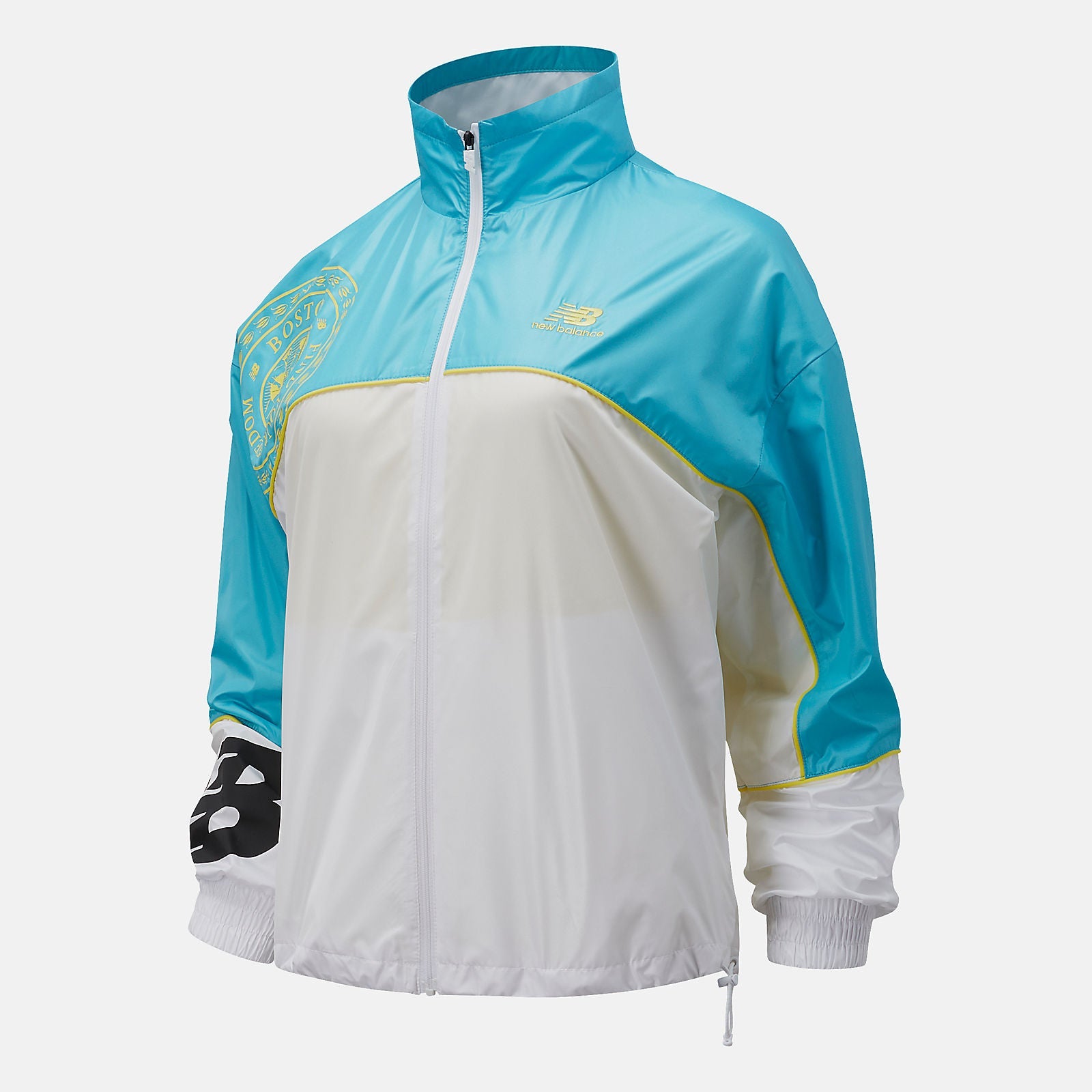 Boston NB Athletics Windbreaker | New Balance Clothing Virtual Sky - Women