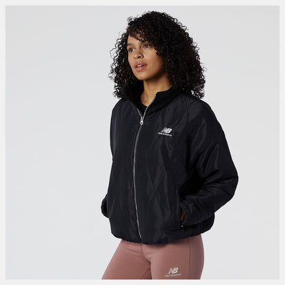 NB Athletics Argyle Quilted Jacket | New Balance Clothing Black - Women