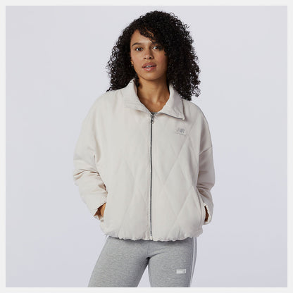 NB Athletics Argyle Quilted Jacket | New Balance Clothing Raw Silk - Women