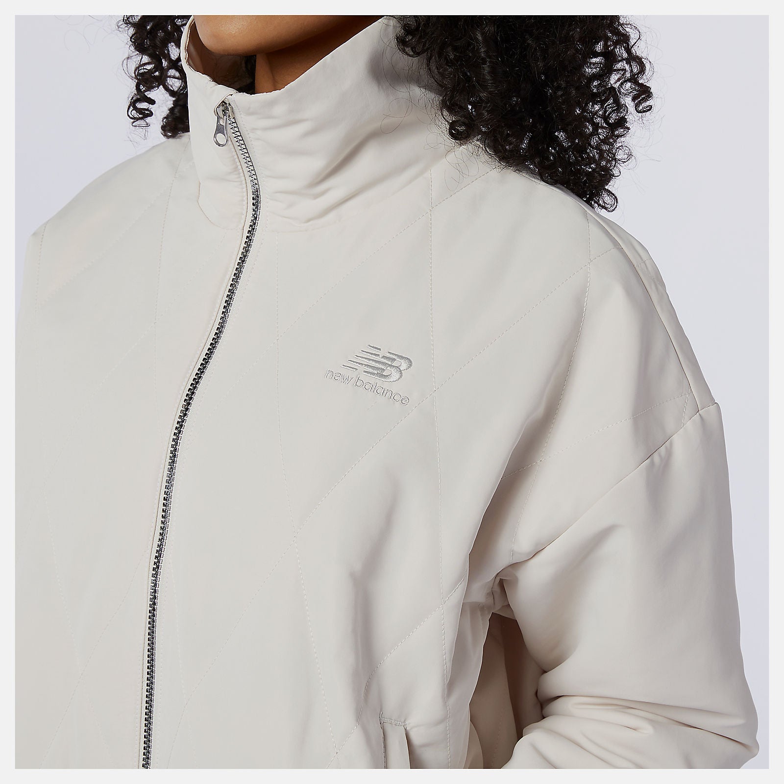 NB Athletics Argyle Quilted Jacket | New Balance Clothing Raw Silk - Women