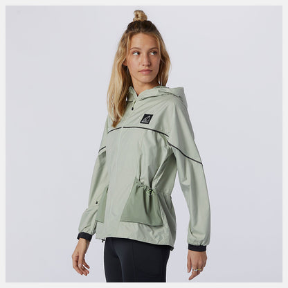 NB All Terrain Jacket | New Balance Clothing Silver - Women