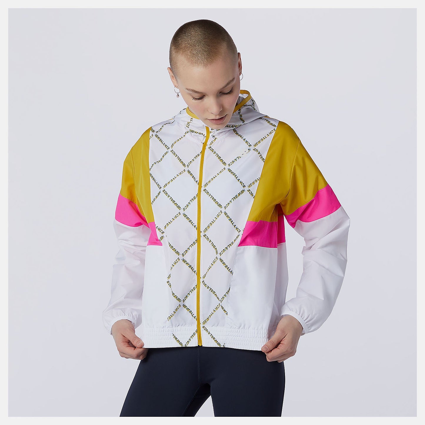 Printed Fast Flight Jacket | New Balance Clothing Gold - Women