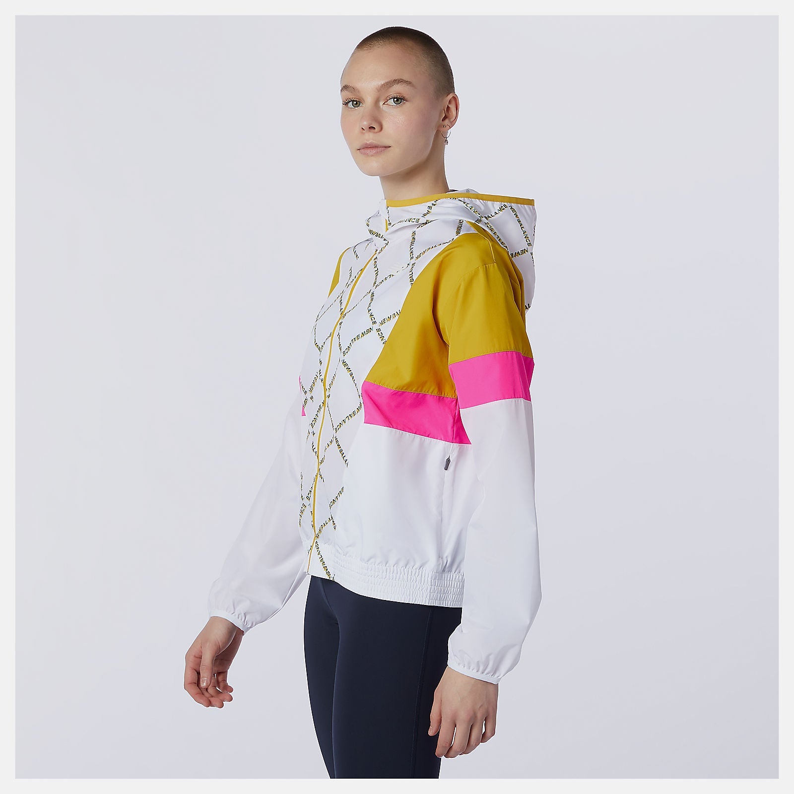 Printed Fast Flight Jacket | New Balance Clothing Gold - Women
