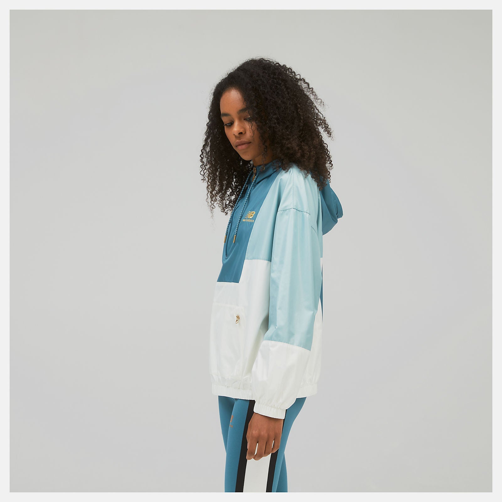 NB Athletics Higher Learning Anorak | New Balance Clothing Storm Blue - Women