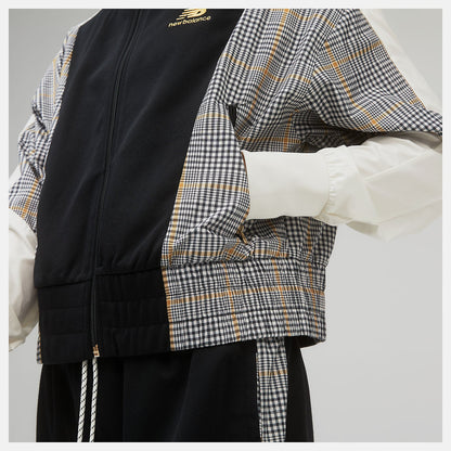 NB Athletics Higher Learning Stripe Track Jacket | New Balance Clothing Black - Women