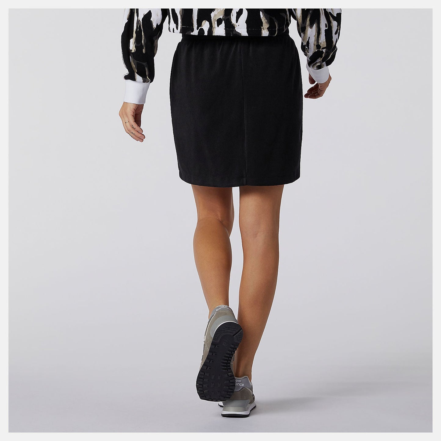 NB Athletics Collide Terry Skirt | New Balance Clothing Black - Women