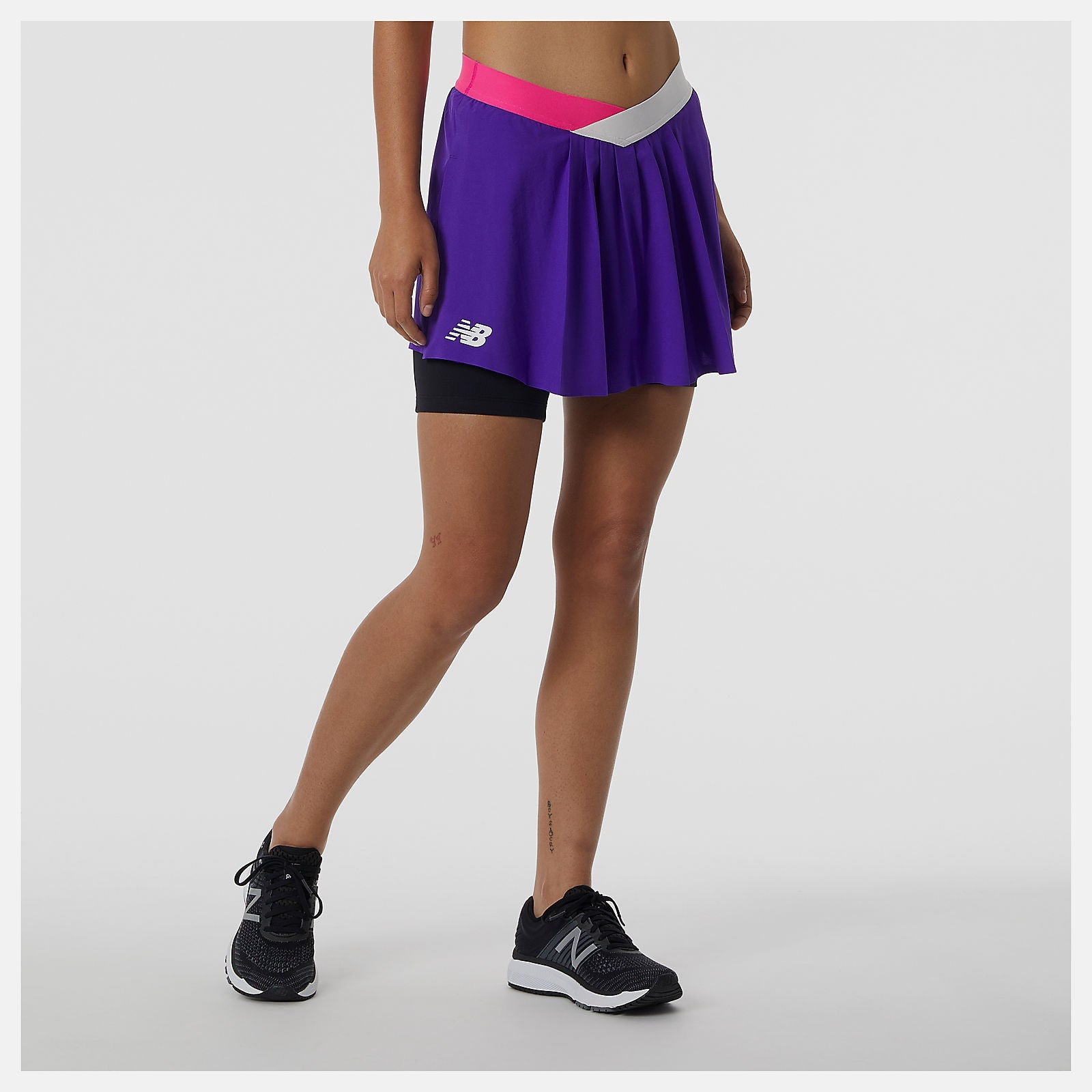 Tournament Woven Skort | New Balance Clothing Deep Violet - Women