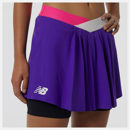 Tournament Woven Skort | New Balance Clothing Deep Violet - Women