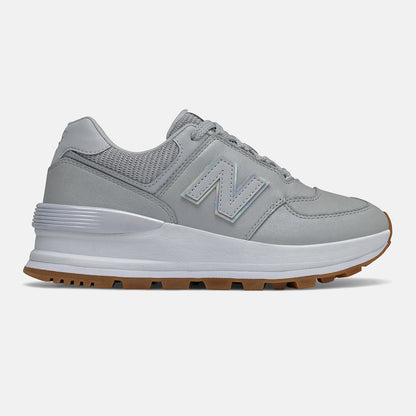 574 | New Balance Shoes Light Aluminum/White - Women