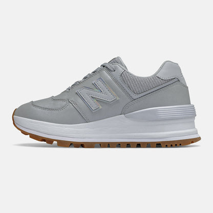 574 | New Balance Shoes Light Aluminum/White - Women