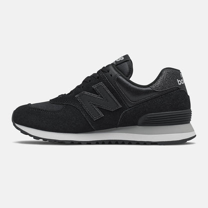 574 | New Balance Shoes Black/Rain Cloud - Women