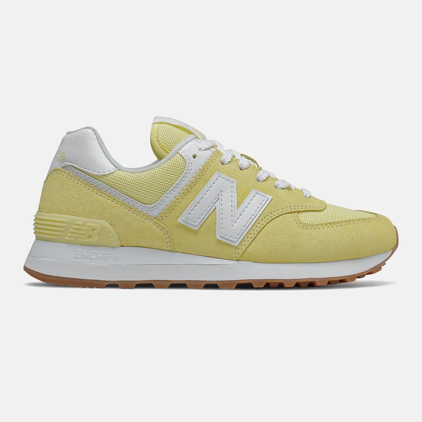 574 | New Balance Shoes Lemon Haze/White - Women