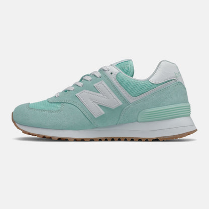 574 | New Balance Shoes White Mint/White - Women