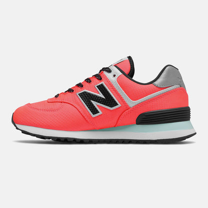 574 | New Balance Shoes Vivid Coral/White Mint - Women