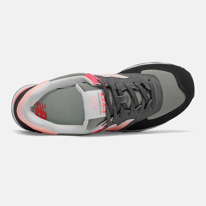 574 | New Balance Shoes Black/Cloud Pink - Women