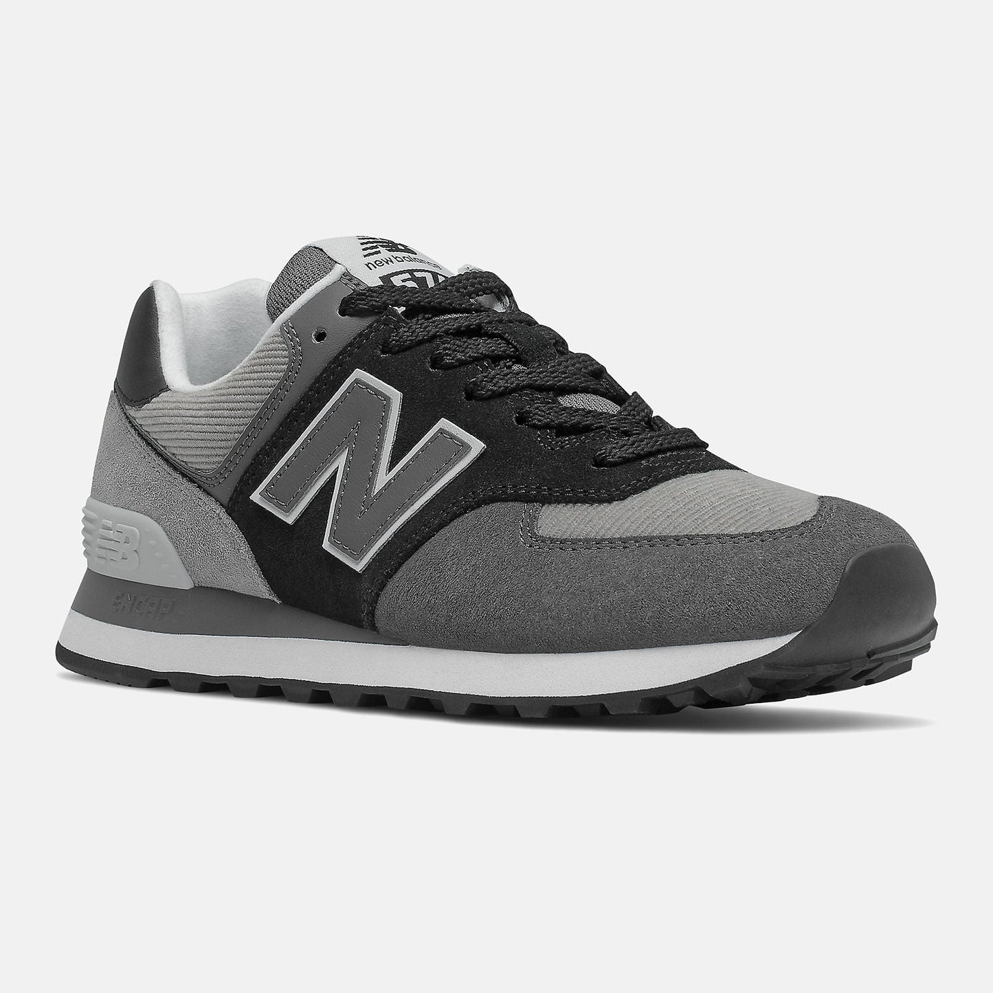 574 | New Balance Shoes Black/Grey - Women