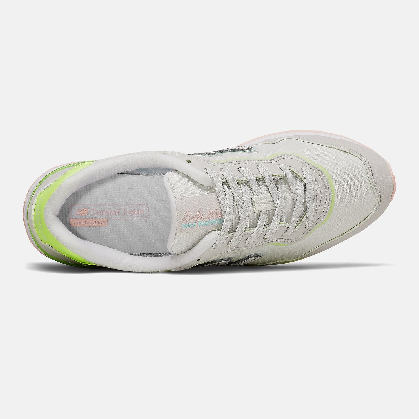 Sola Sleek | New Balance Shoes Nimbus Cloud/Bleached Lime Glo - Women