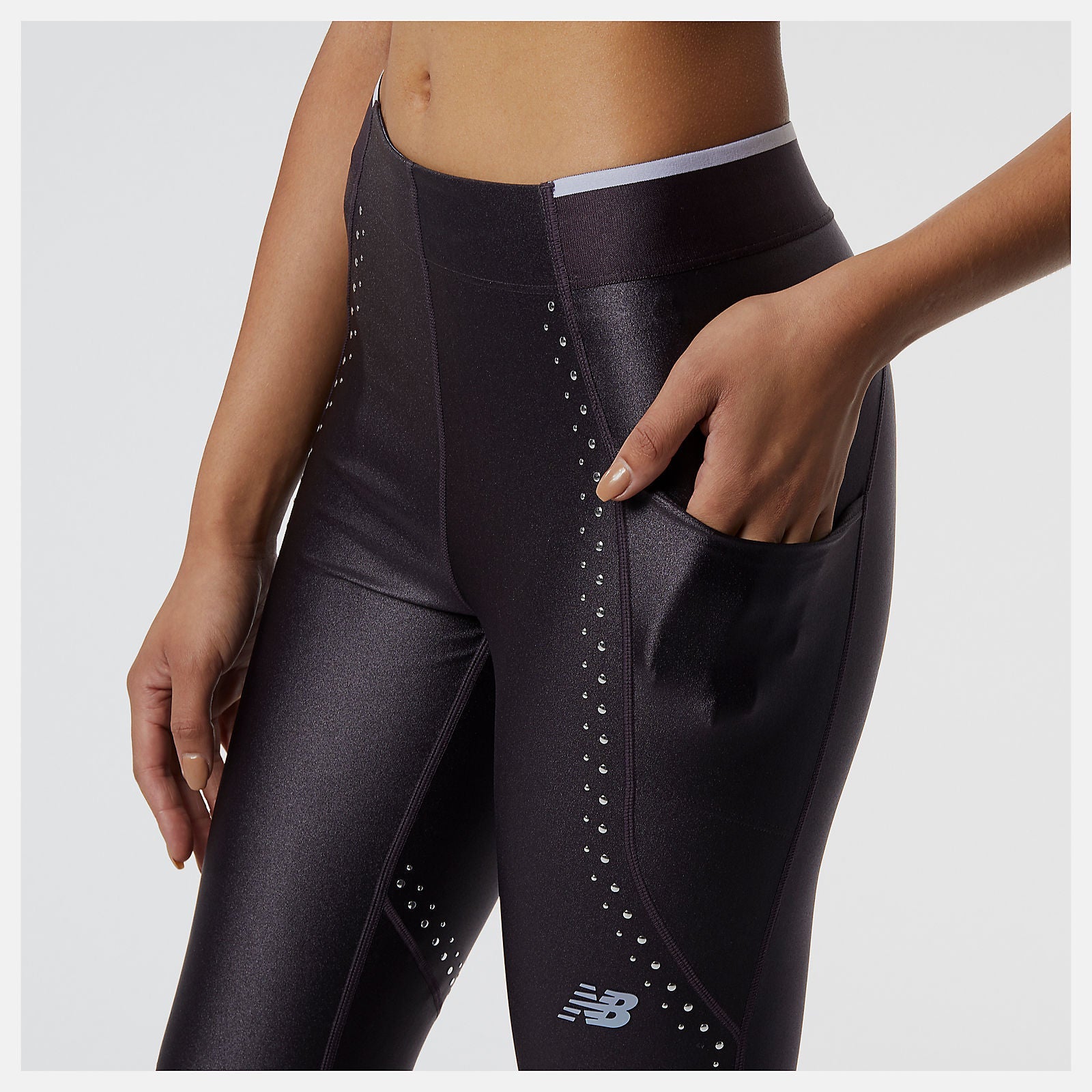 Syd 7/8 Tight | New Balance Clothing Feather - Women