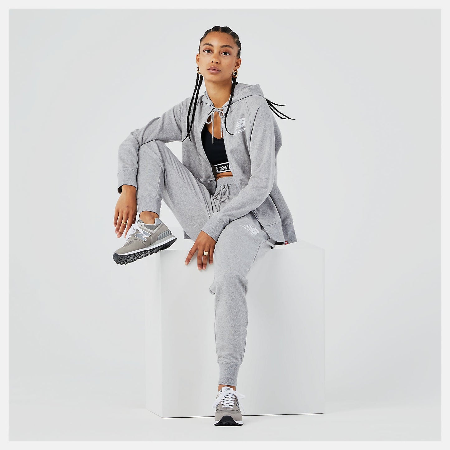 NB Essentials French Terry Sweatpant | New Balance Clothing Athletic Grey - Women