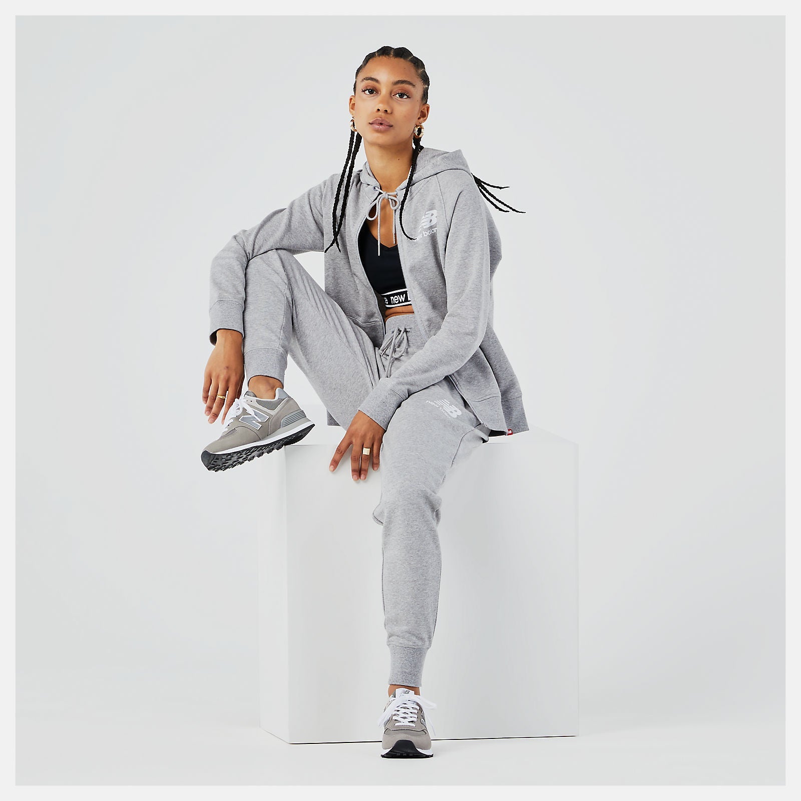 NB Essentials French Terry Sweatpant | New Balance Clothing Athletic Grey - Women